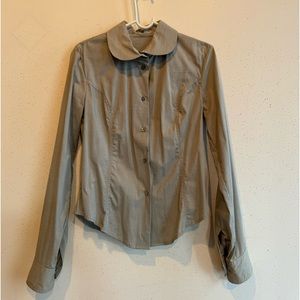 NWOT Vivienne Westwood Anglomania Curved Collar top